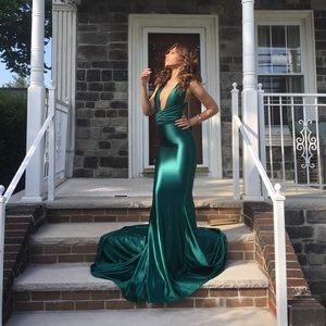 SILK PROM DRESS (SOLD)